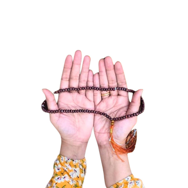 100 Beads  (Brown Wooden)