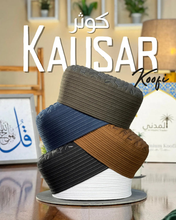 Kausar Koofi Premium Islamic Cap || کوثر کوفی
