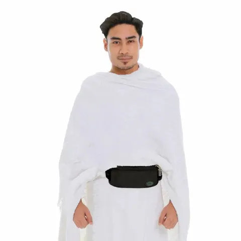 Custom OEM Hot Selling Mens Makkah & Madina Ihrams Islamic Dress Muslim Clothing Ihram Plain Blank White Hajj & Umrah Man Ihram