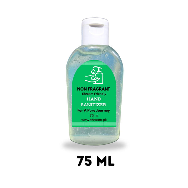 Ehraam Pure Hands 
Non-Fragrant Sanitizer (Mint Green) – 75ml