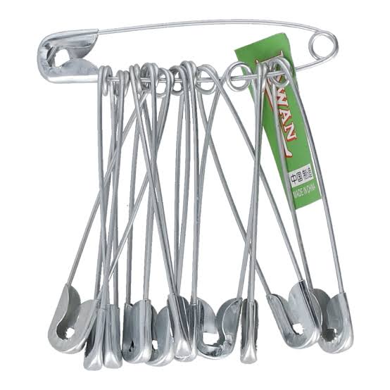 Safety Pins – 2 Inches (12 Pieces Set)