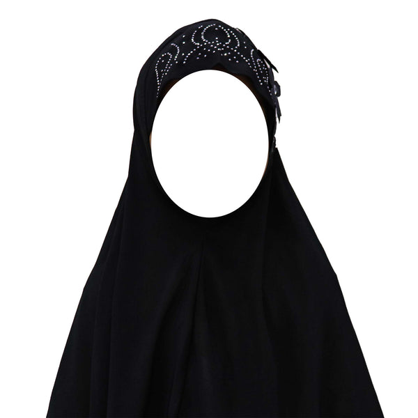 Junior Hajja Makhna Black 6-9yr